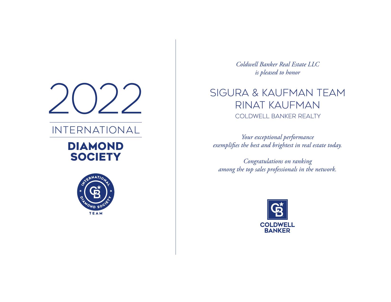 Diamond Society image - 2022